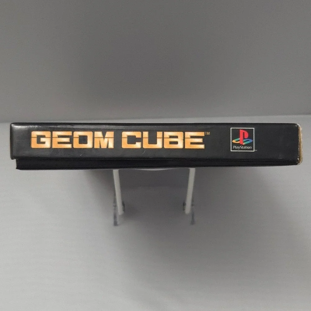 Geom Cube - PlayStation 1 (PS1) Long Box 1995‎ - Complete in Box (CIB) - Tested
